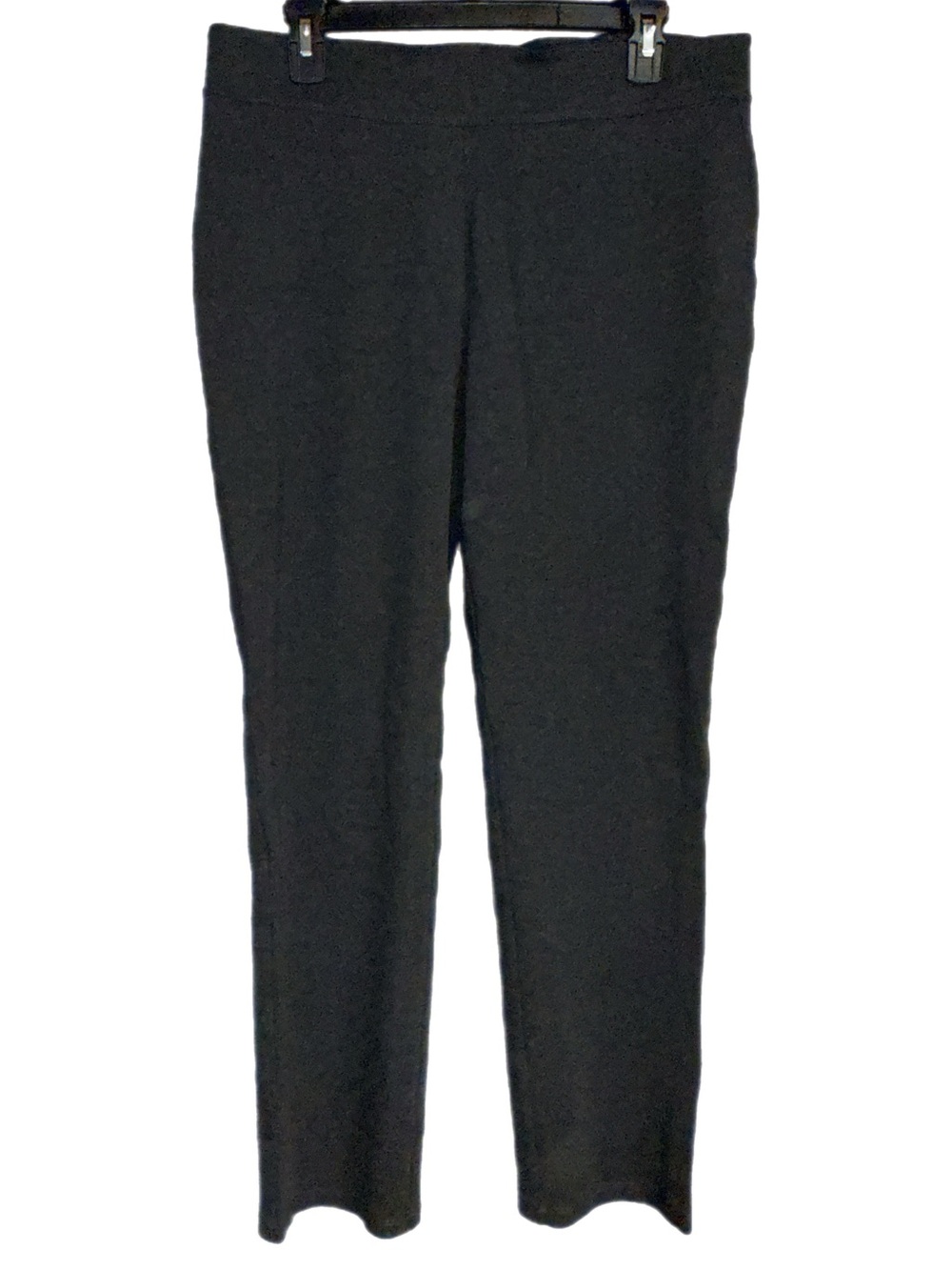 PURE Essence - Pull‑On Slim Straight Pants  - Black‎ - Size Large